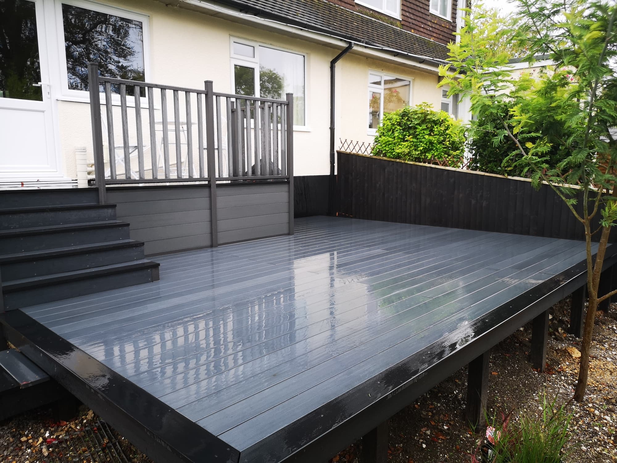 Decking and fencing installation